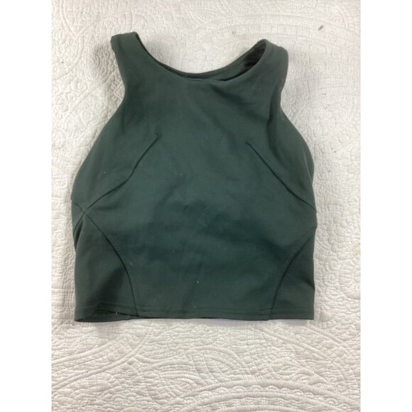 Lululemon Black Racerback High-Neck Athletic Tank Top Womens Size S  Stretchy - Picture 4 of 6